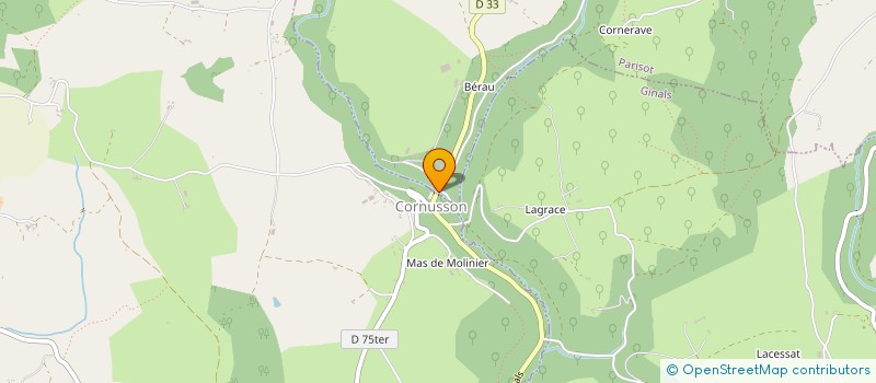 localisation de l'entreprise ALPANY  CAYLUS