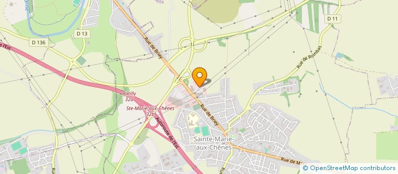 localisation de l'entreprise ALPAPATH à SAINTE-MARIE-AUX-CHENES