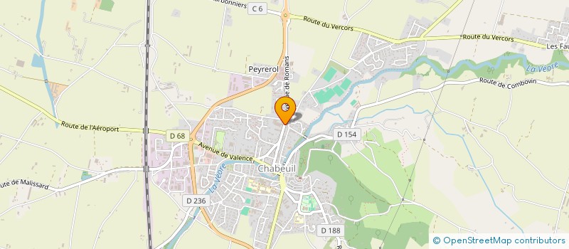 localisation de l'entreprise ALPAR à CHABEUIL