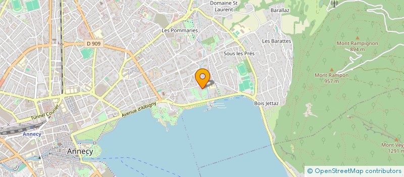 localisation de l'entreprise ALPAR à ANNECY