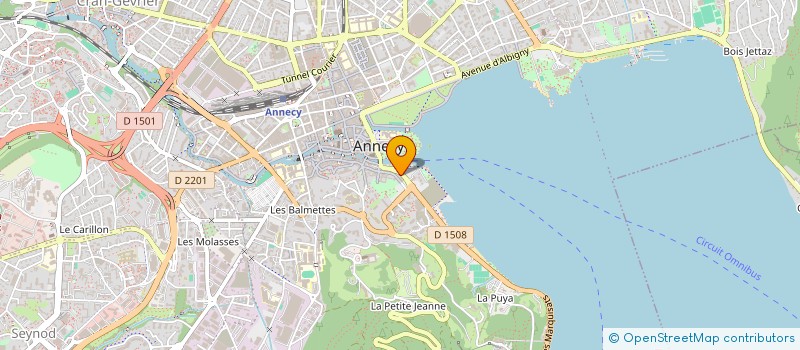 localisation de l'entreprise ALPAS  ANNECY