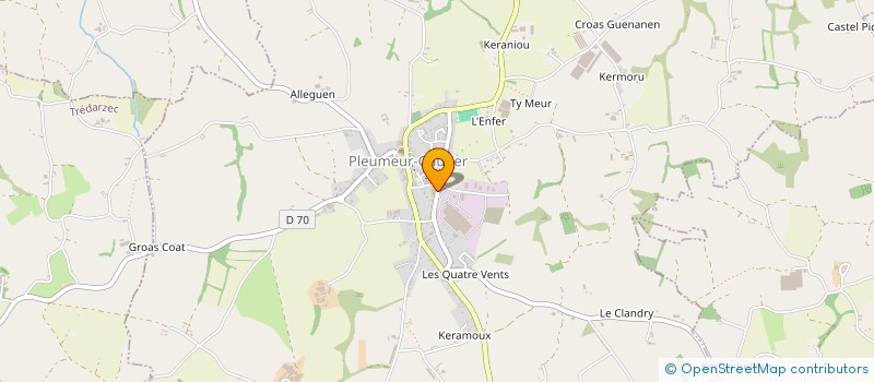 localisation de l'entreprise ALPASEB  PLEUMEUR-GAUTIER