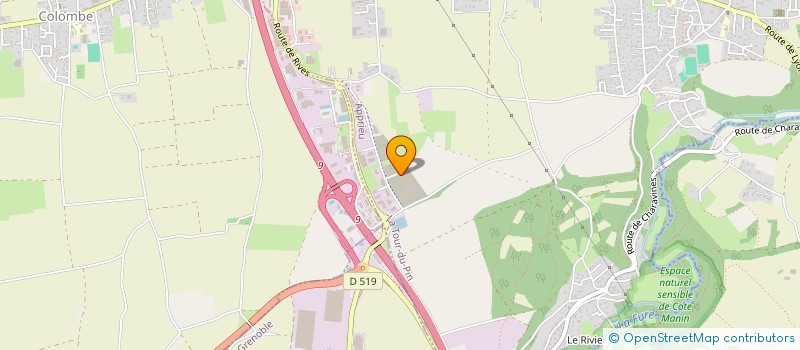 localisation de l'entreprise ALPASOIE  APPRIEU