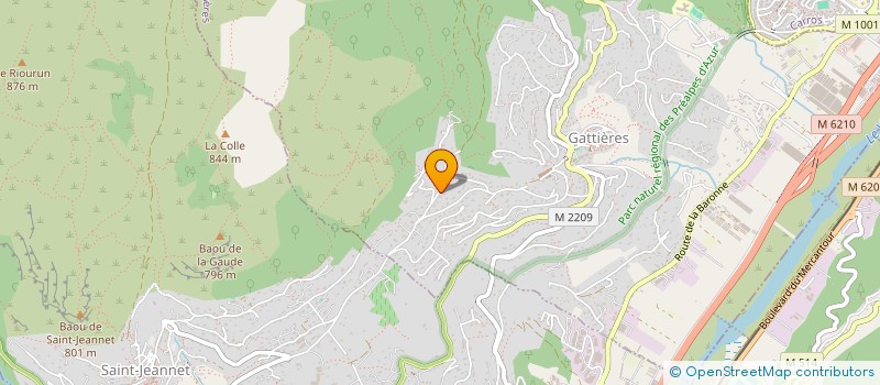 localisation de l'entreprise ALPASSUR  GATTIERES