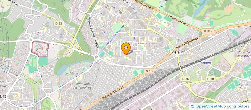 localisation de l'entreprise ALPATCH VTC  TRAPPES