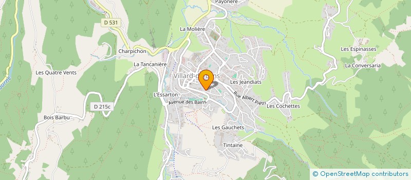 localisation de l'entreprise ALPATOME  VILLARD-DE-LANS