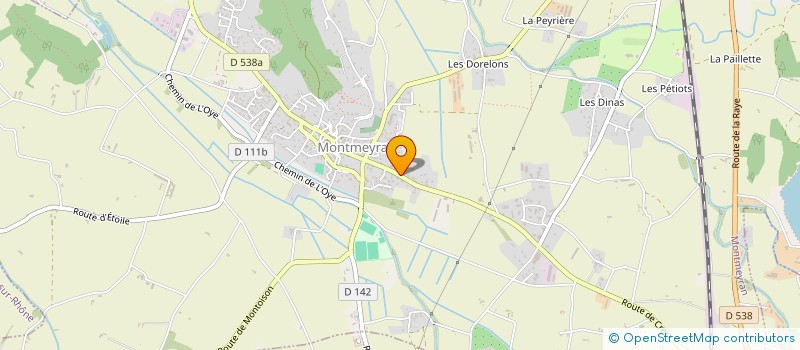 localisation de l'entreprise ALPE  MONTMEYRAN