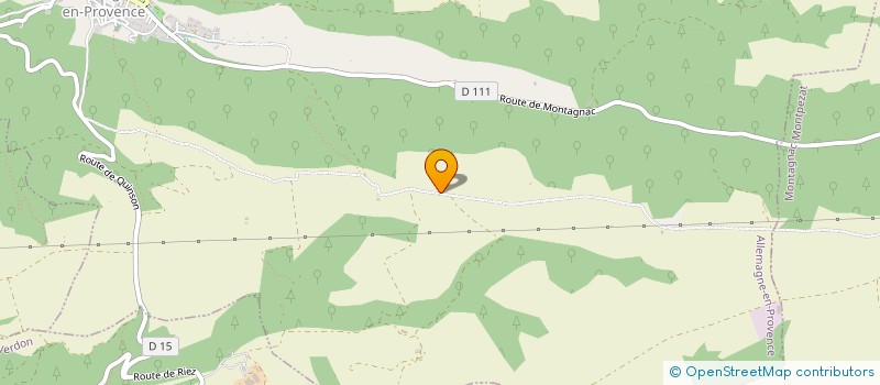 localisation de l'entreprise ALPE  ROUMOULES