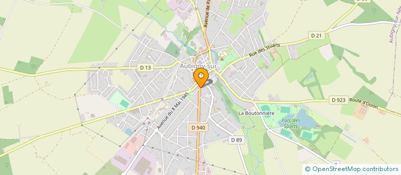 localisation de l'entreprise ALPE DU LYS  AUBIGNY-SUR-NERE