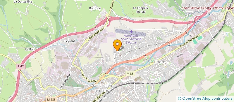 localisation de l'entreprise ALPE PATRIMOINE  L'HORME