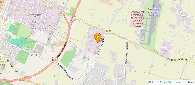 localisation de l'entreprise ALPE SUD  MALISSARD