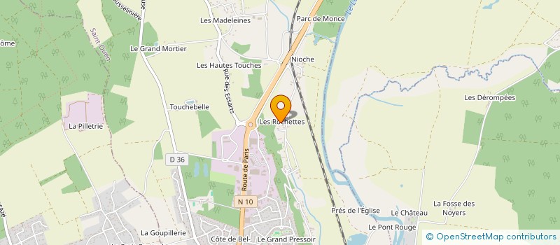 localisation de l'entreprise ALPEB  SAINT-OUEN