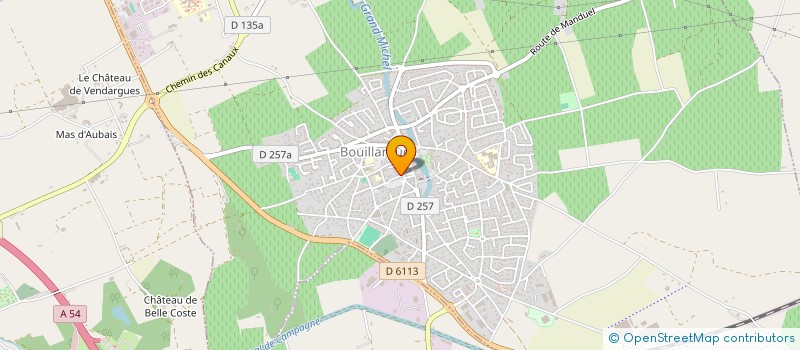 localisation de l'entreprise ALPEC à BOUILLARGUES