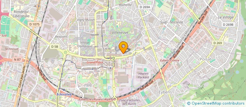 localisation de l'entreprise ALPEE à GRENOBLE