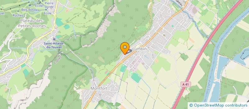 localisation de l'entreprise ALPEN YACHT CONCEPT  LUMBIN