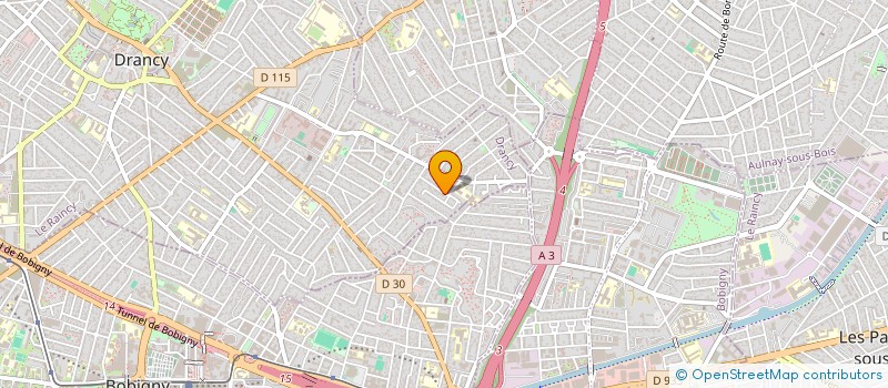 localisation de l'entreprise ALPENDRIDEAL APL à DRANCY