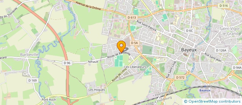 localisation de l'entreprise ALPEO  BAYEUX