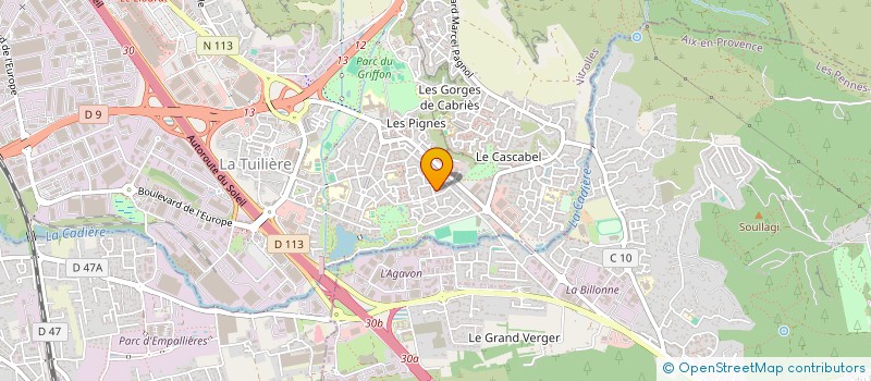 localisation de l'entreprise ALPER à VITROLLES
