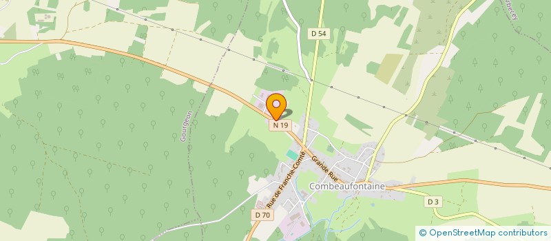 localisation de l'entreprise ALPERA  COMBEAUFONTAINE