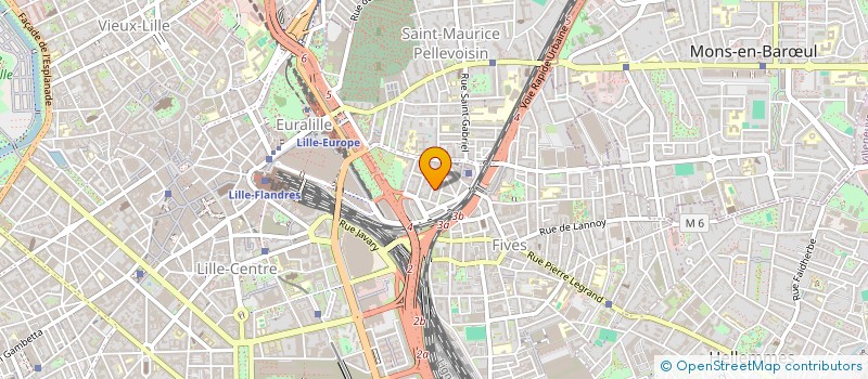 localisation de l'entreprise ALPES à LILLE