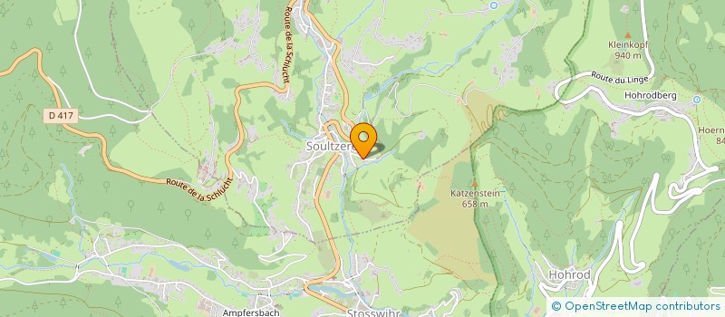 localisation de l'entreprise ALPES  SOULTZEREN