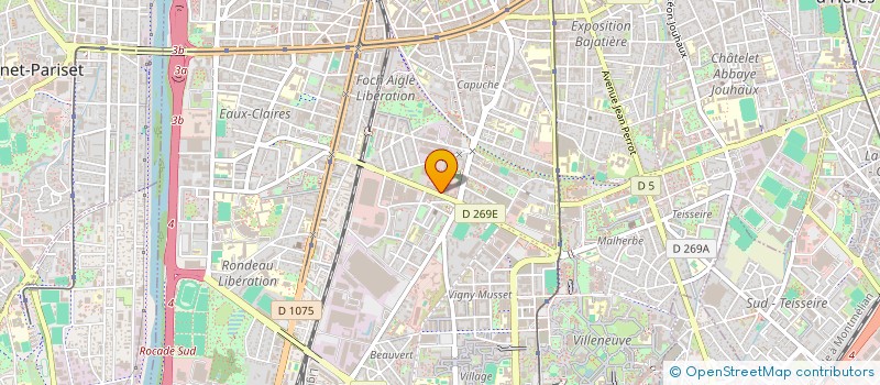 localisation de l'entreprise ALPES ASSIS GEST EXPERT COMPT à GRENOBLE