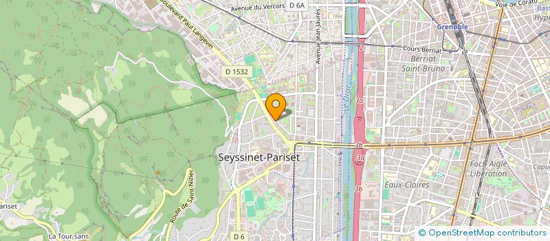 localisation de l'entreprise ALPES AUDIT ASSISTANCE CONSULTING-38 à SEYSSINET-PARISET