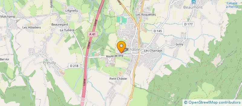 localisation de l'entreprise ALPES COMPLEXES EMBALLAGES à BEAUMONT