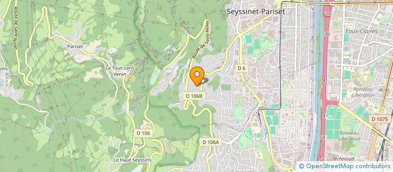 localisation de l'entreprise ALPES CONCEPT AGENCEMENT  SEYSSINET-PARISET