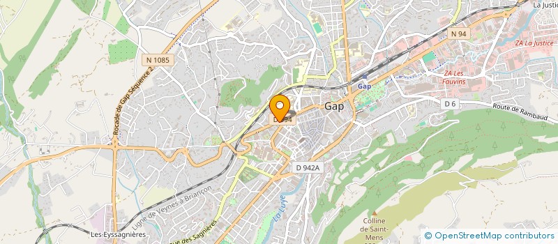 localisation de l'entreprise ALPES CONSEIL INFORMATIQUE A.C.I.  GAP