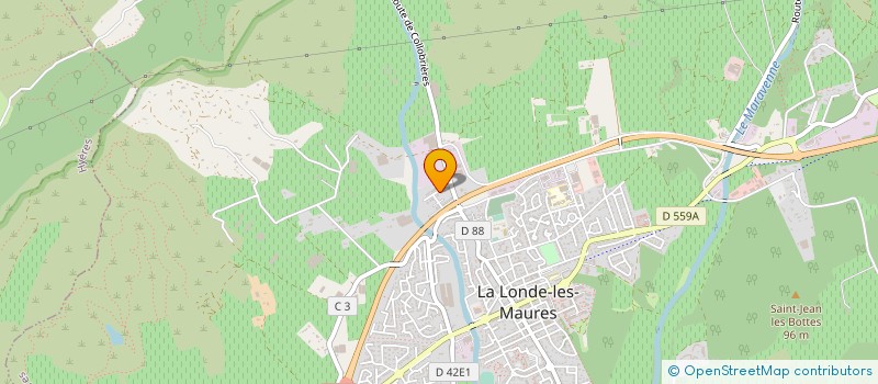localisation de l'entreprise ALPES DELICES à LA LONDE-LES-MAURES