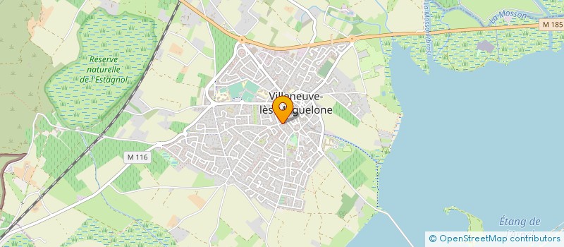 localisation de l'entreprise ALPES DISTRIBUTION à VILLENEUVE-LES-MAGUELONE