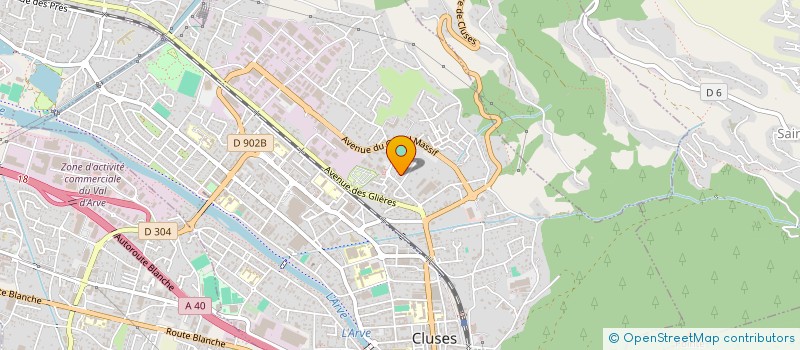 localisation de l'entreprise ALPES ET NATURE PHOTOGRAPHIE  ARACHES-LA-FRASSE