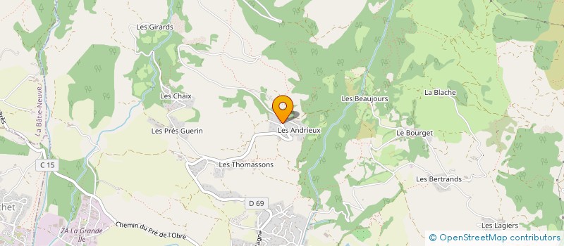 localisation de l'entreprise ALPES EVENT AUTO à CHORGES
