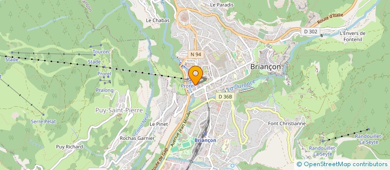 localisation de l'entreprise ALPES FOR YOU à BRIANCON