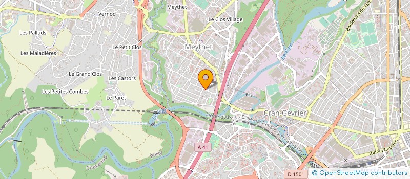 localisation de l'entreprise ALPES INSPECTIONS  ANNECY