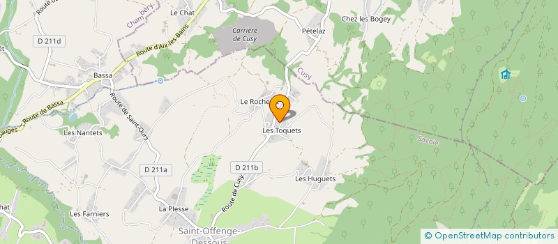 localisation de l'entreprise ALPES INSTALL' à MERY