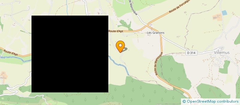 localisation de l'entreprise ALPES LUBERON ENERGIE  REILLANNE