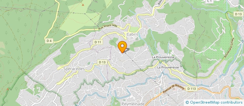 localisation de l'entreprise ALPES-MARITIMES-CONSTRUCTIONS EN ABREGE AMC  CABRIS