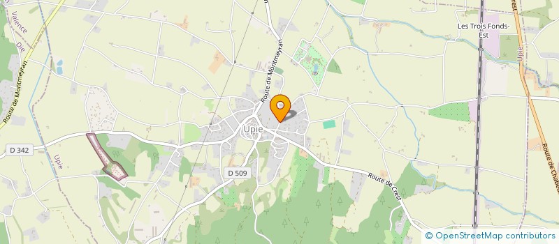 localisation de l'entreprise ALPES MAZOREL  MONTMEYRAN