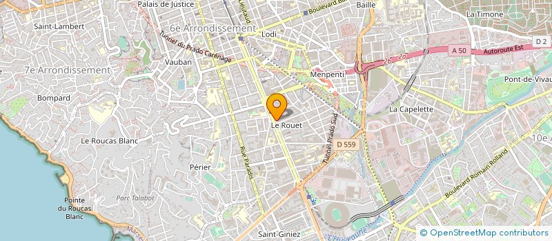 localisation de l'entreprise ALPES MERIDIONALES ARMATURES à MARSEILLE