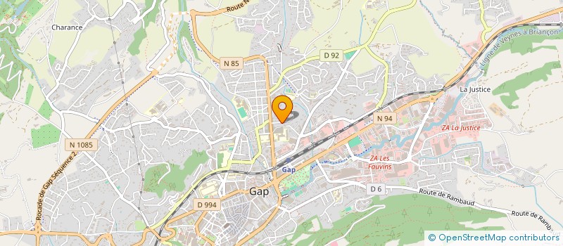 localisation de l'entreprise ALPES MILLON INVEST  GAP