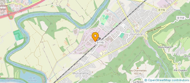 localisation de l'entreprise ALPES MONTAGE à DOMENE