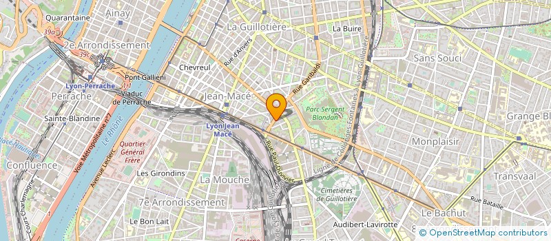 localisation de l'entreprise ALPES NETTOYAGE  LYON