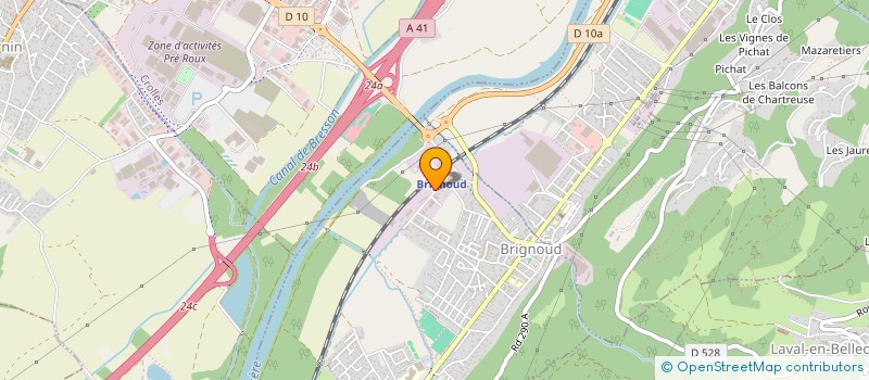 localisation de l'entreprise ALPES OCCASION  VILLARD-BONNOT