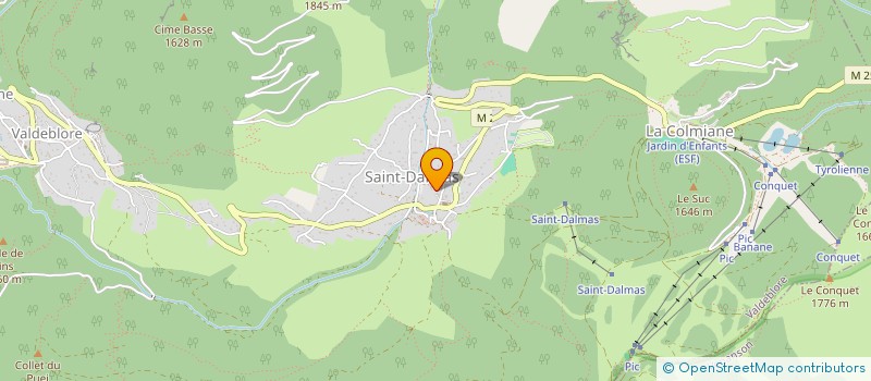 localisation de l'entreprise ALPES PIECES DISTRIBUTION  VALDEBLORE