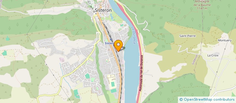 localisation de l'entreprise ALPES PROVENCE LAINE  SISTERON