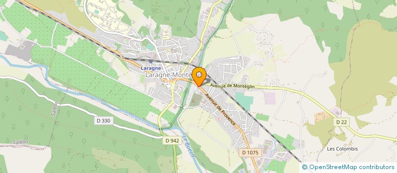 localisation de l'entreprise ALPES PROVENCE MOTO  LARAGNE-MONTEGLIN