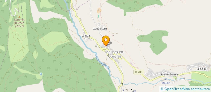 localisation de l'entreprise ALPES PROVENCE PROTECTION INCENDIE  CHATEAU-VILLE-VIEILLE