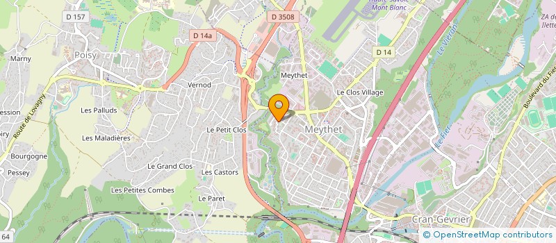 localisation de l'entreprise ALPES RENOVATIONS à ANNECY